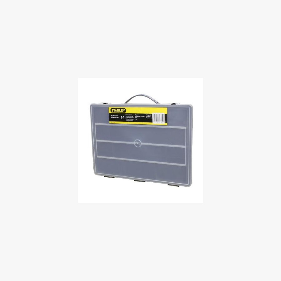 Ящик для інструментів Stanley 160, 14 отделений (340х260х57мм) (1-92-761)