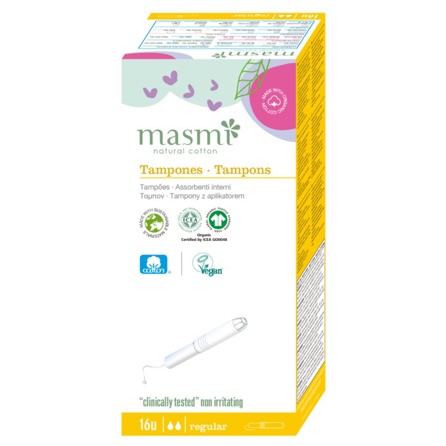Тампони Masmi Regular з аплікатором 16 шт. (8432984000271)