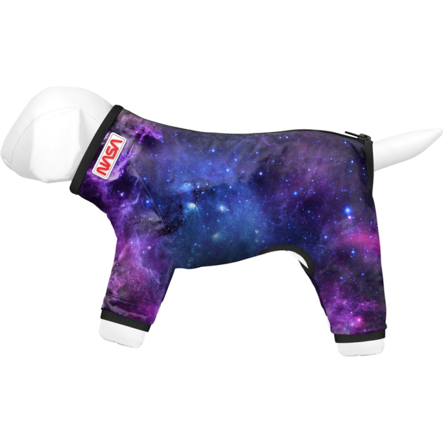 Дощовик для тварин Collar WAUDOG Clothes "NASA21" S40 В 56-59 см, С 37-40 см (5340-0148)