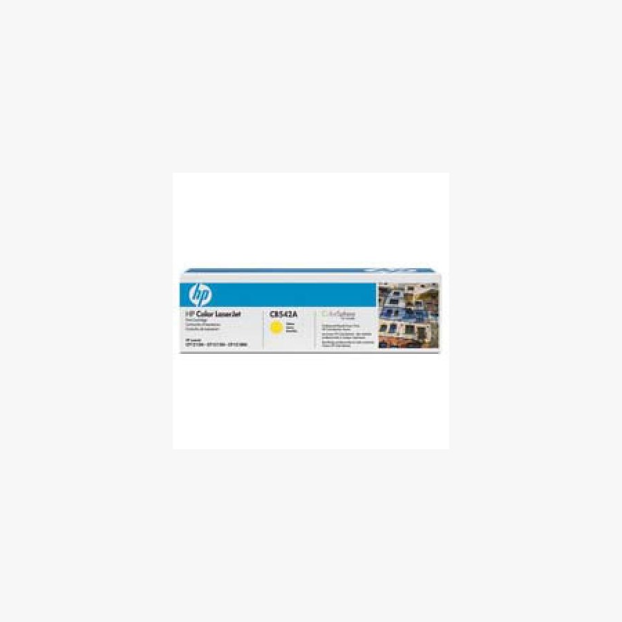 Картридж HP CLJ  125A yellow, CP1215/ CP1515 series (CB542A)