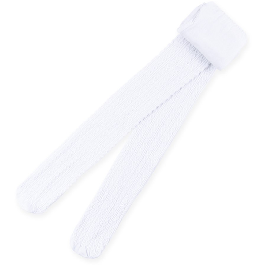 Колготки дитячі Bross в коси (2561-5-6G-white)