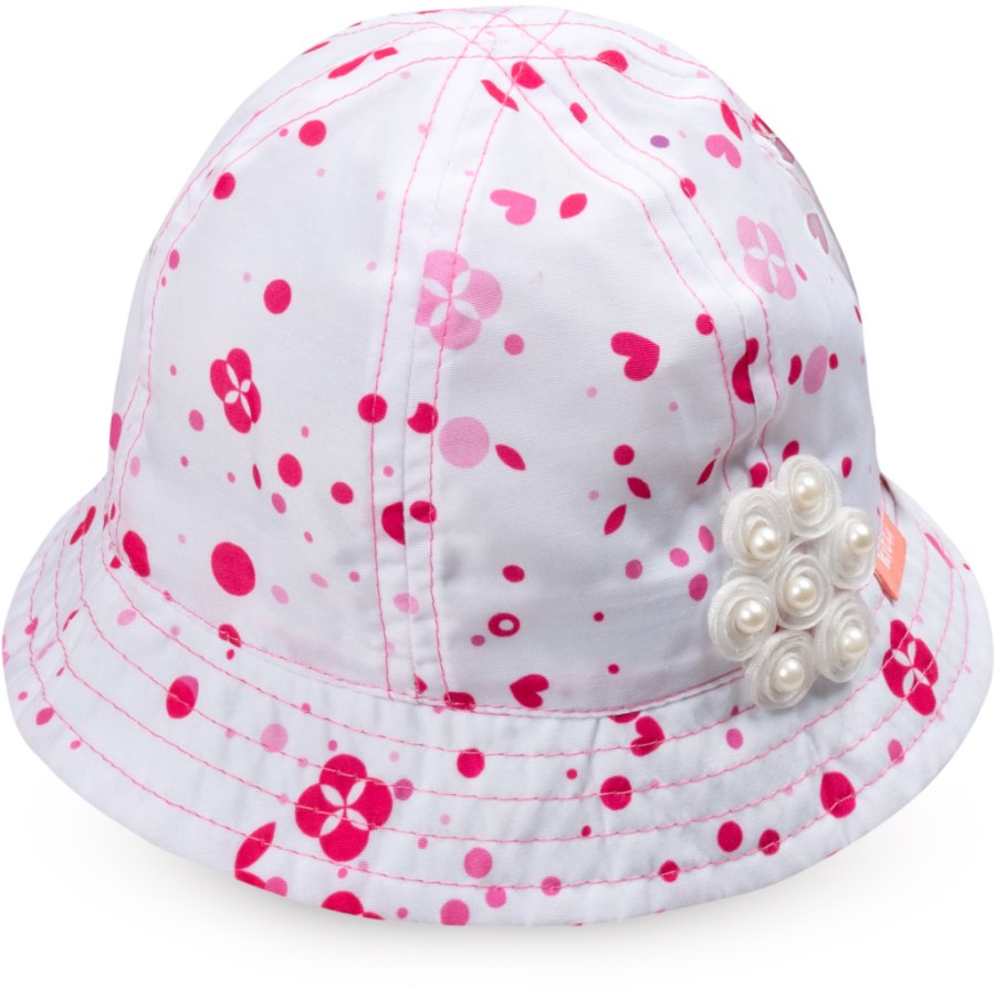 Панама дитяча Kitti у горошок (Y8120-2-46G-white)