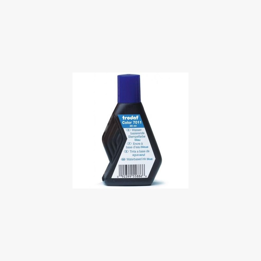 Фарба штемпельна Trodat 28мл, blue (7011-син)