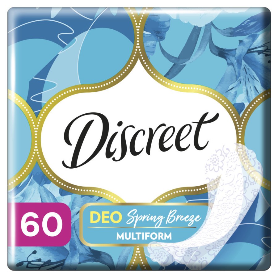 Щоденні прокладки Discreet Deo Spring Breeze 60 шт. (8700216153096)