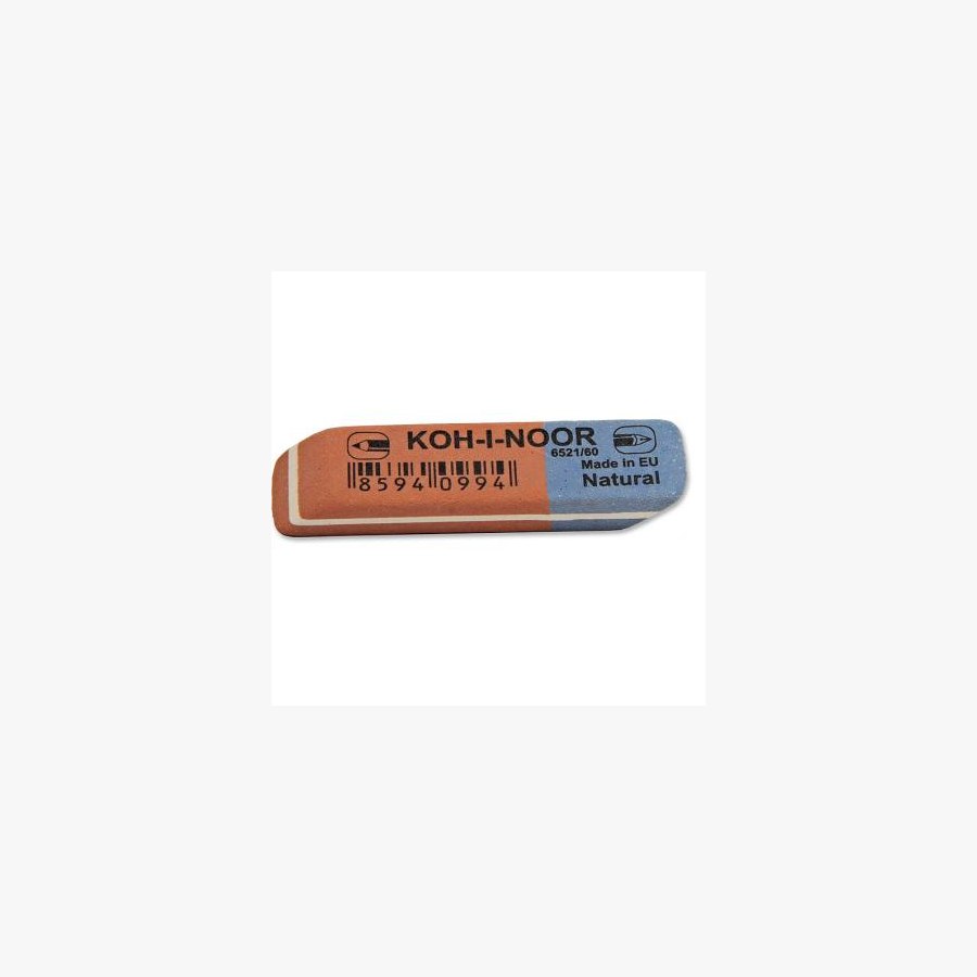Гумка Koh-i-Noor combined eraser BlueStar, 6521/60 (6521060010KD)