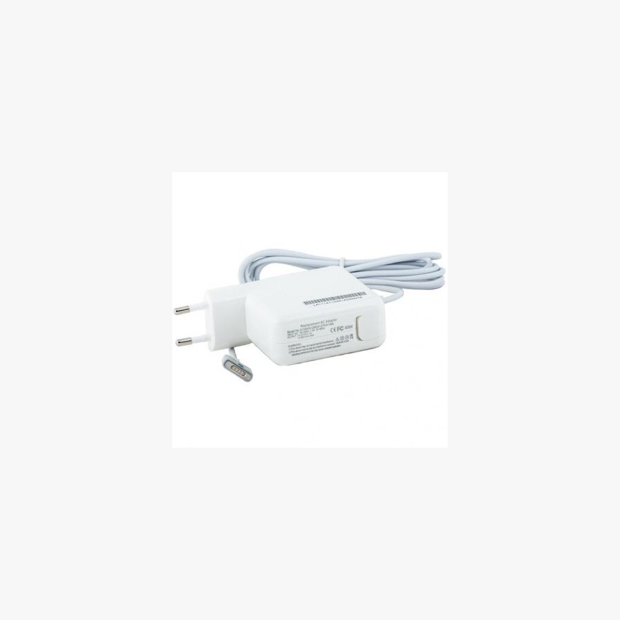 Блок живлення до ноутбуку PowerPlant APPLE 220V, 45W: 14.85V 3.05A (MagSafe 2) (AP45KMAG2)