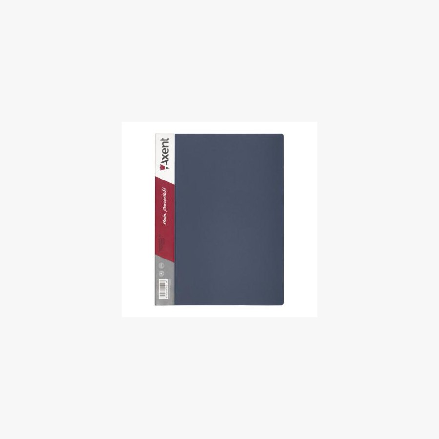 Папка з файлами Axent 10 sheet protectors, gray (1010-03-А)