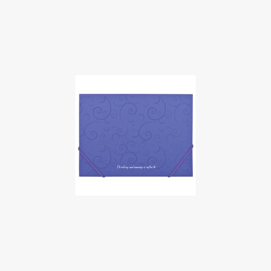 Папка на резинках Buromax А4, BAROCCO, violet (BM.3914-07)