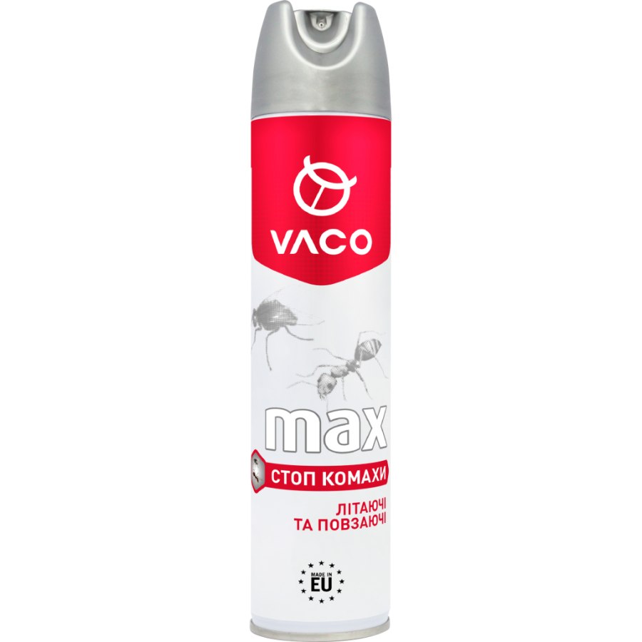 Аерозоль від комах Vaco Max Універсальний від літаючих та повзаючих комах 300 мл (5901821952668)