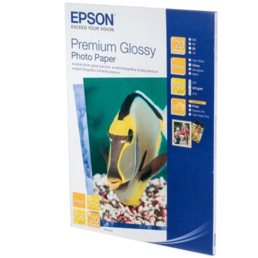 Фотопапір Epson A4 Premium Glossy Photo (C13S041287)