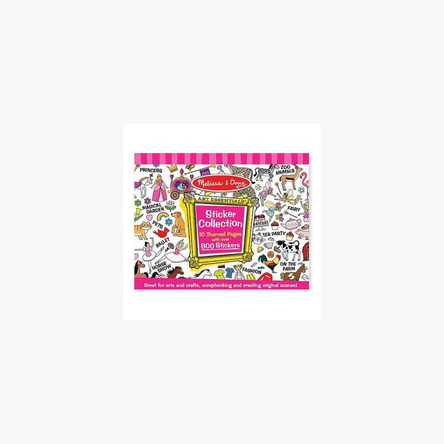 Набір для творчості Melissa&Doug Розовые стикеры , 700 шт. (MD4247)