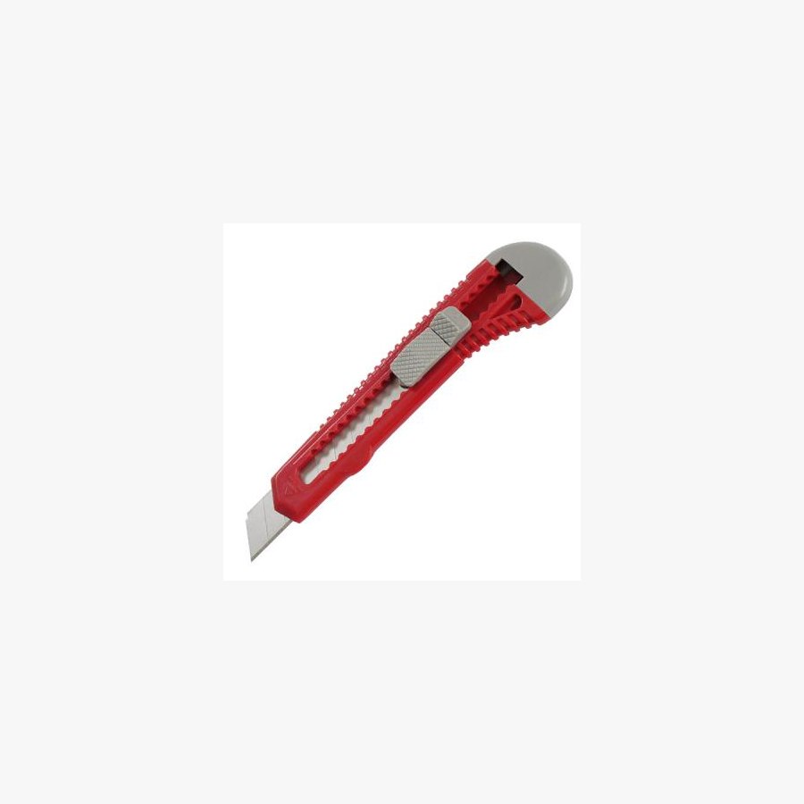 Ніж канцелярський Axent 18 мм, blister, gray-red (6502-А)