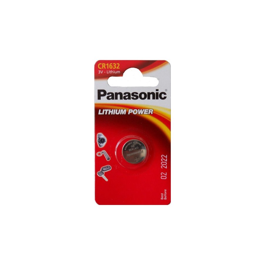 Батарейка Panasonic CR 1632 Lithium * 1 (CR-1632EL/1B)