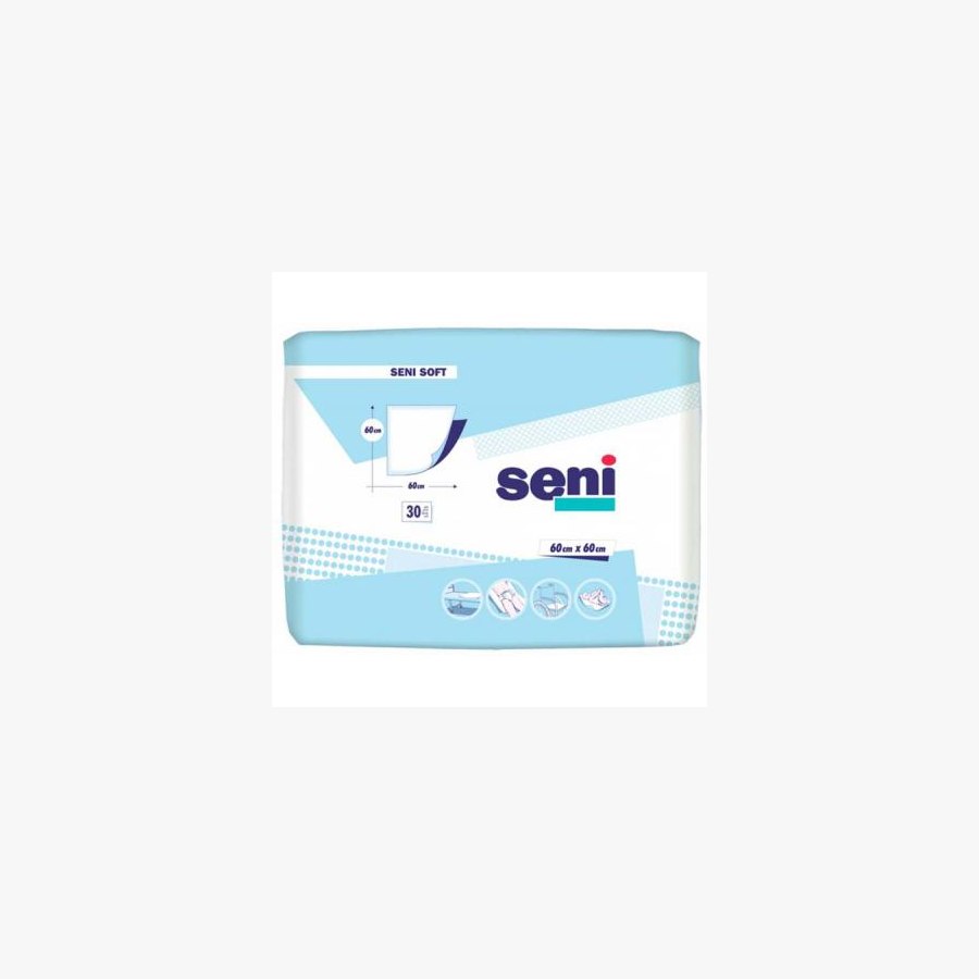 Пелюшки для малюків Seni Soft 60x60 см 30 шт (5900516691288)