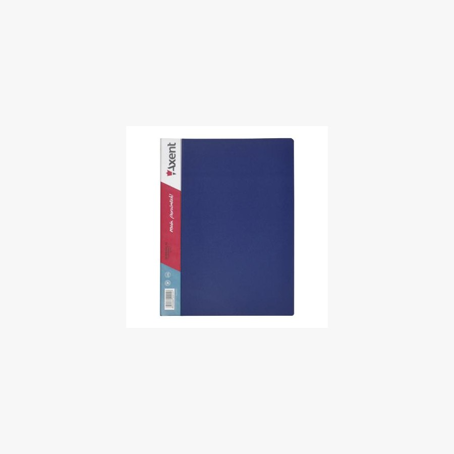 Папка з файлами Axent 10 sheet protectors, blue (1010-02-А)