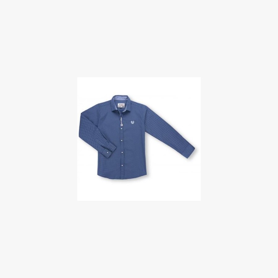 Сорочка дитяча Breeze в крапочку (G-202-146B-blue)