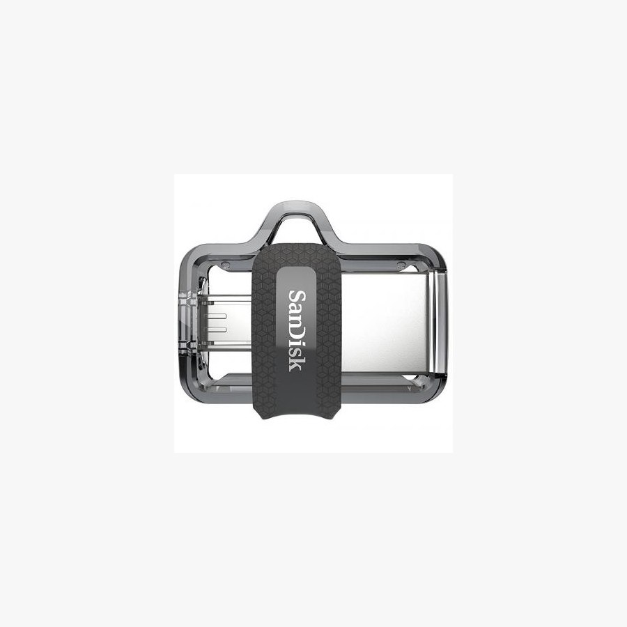 USB флеш накопичувач SanDisk 64GB Ultra Dual Black USB 3.0 OTG (SDDD3-064G-G46)