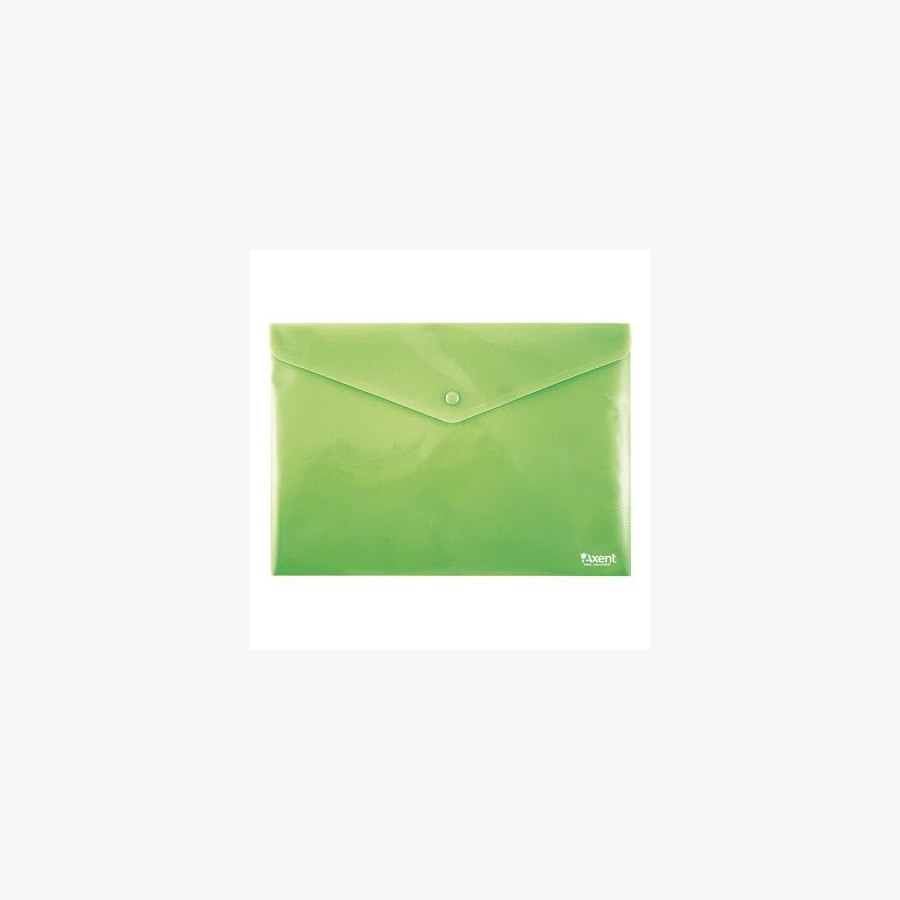 Папка - конверт Axent А4, textured plastic, green (1412-25-А)