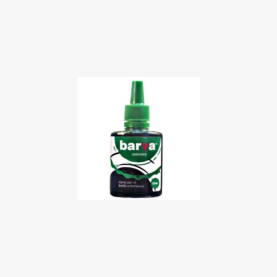 Фарба штемпельна Barva 30мл, green (SPI-G-004)