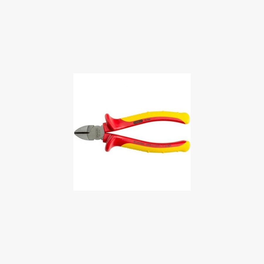 Кусачки Stanley MaxSteel VDE 1000 ел. діагональні, L=160мм. (0-84-009)