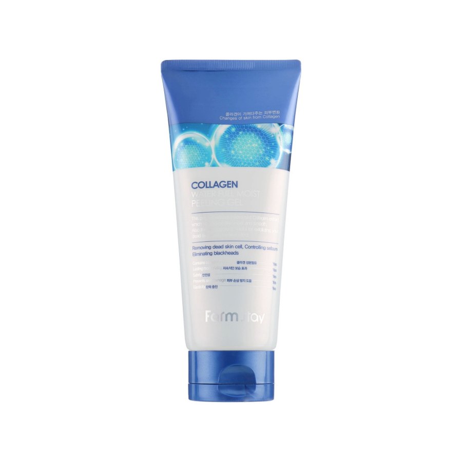 Пілінг для обличчя FarmStay Collagen Water Full Moist Peeling Gel З колагеном 180 мл (8809809801786)