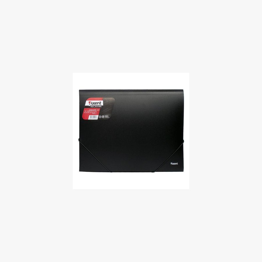 Папка на резинках Axent А3, black (1506-01-А)