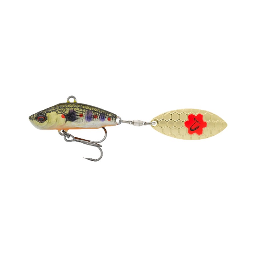 Тейл-спінер Savage Gear 3D Sticklebait Tailspin 65mm 9.0g Brown Trout Smolt (1854.43.93)