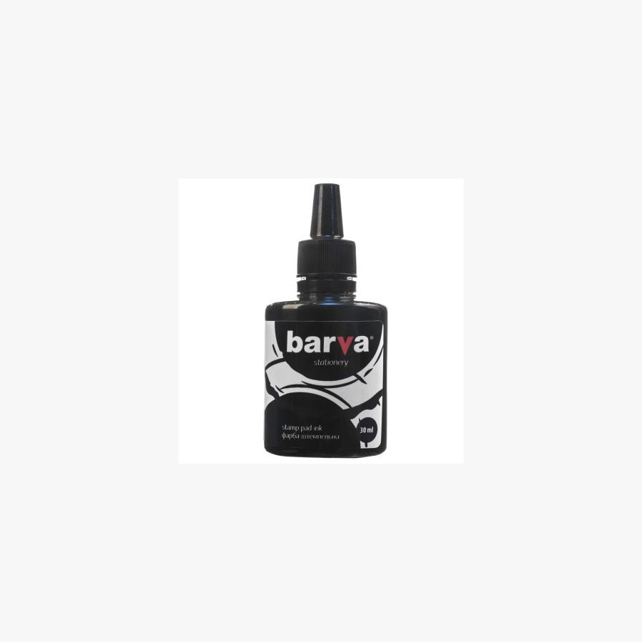 Фарба штемпельна Barva 30мл, black (SPI-B-002)