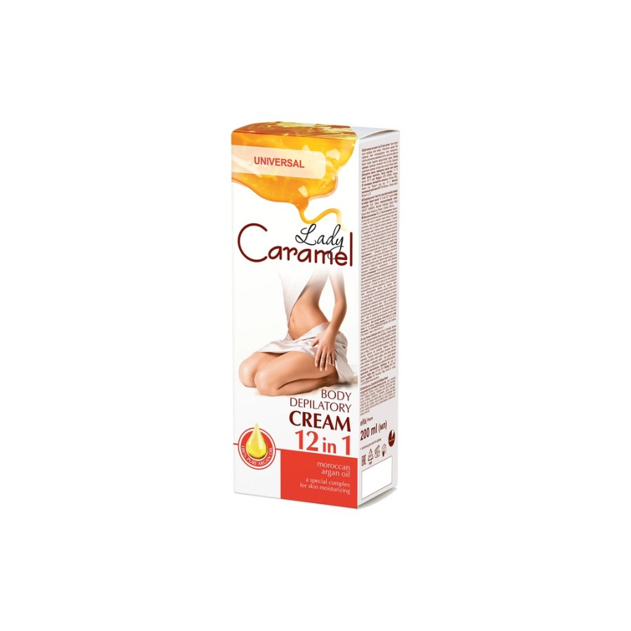 Крем для депіляції Caramel 12 в 1 Універсальний 200 мл (4823015934018)