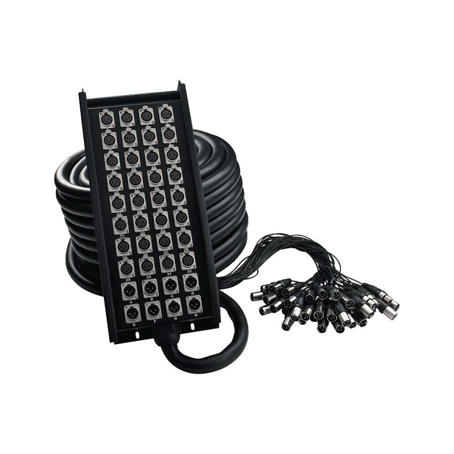 Мультикор RockCable Multicore Cable + Stage Box - 32 x Send / 8 x Return (30m) (RCL 30930)
