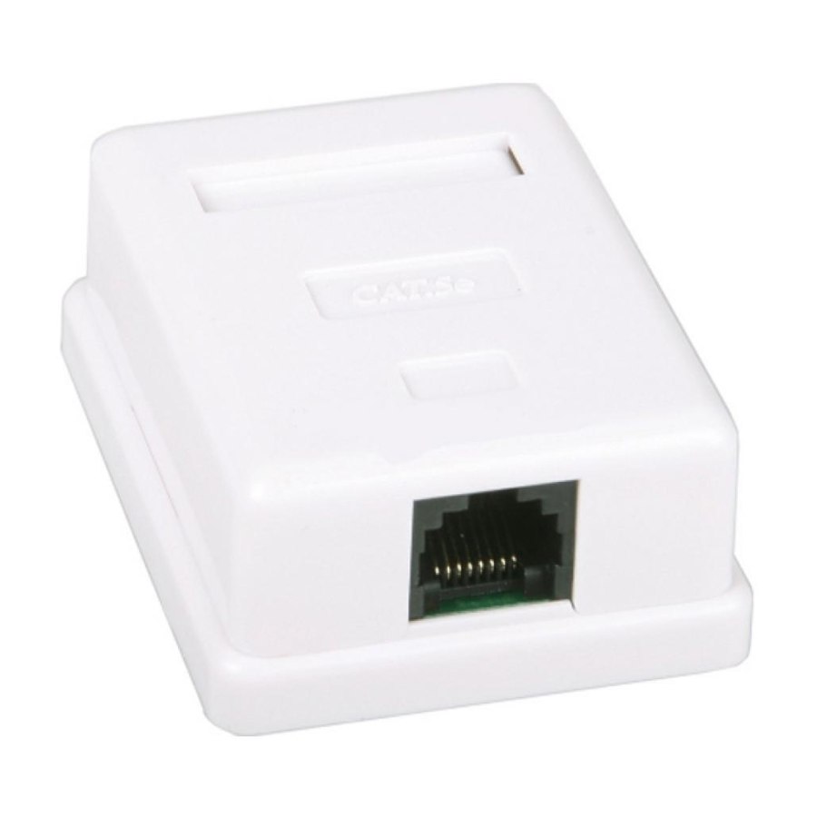 Комп'ютерна розетка Atcom RJ45 x1 UTP 5e (15253)
