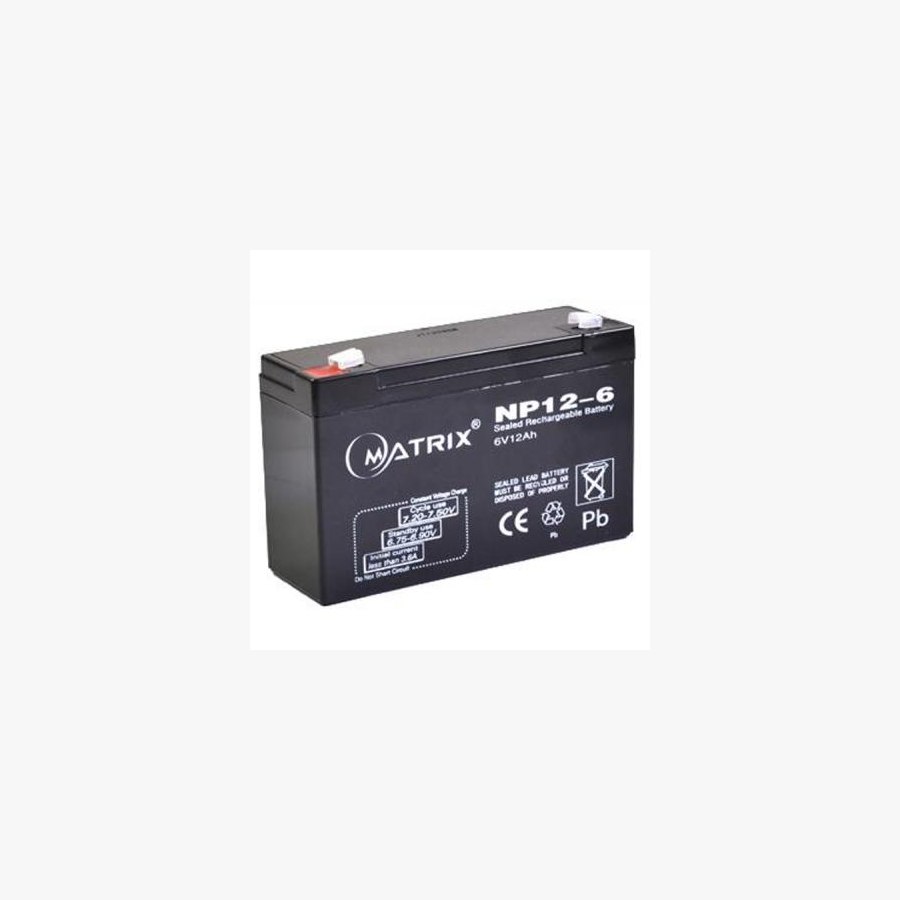 Батарея до ДБЖ Matrix 6V 12AH (NP12-6)