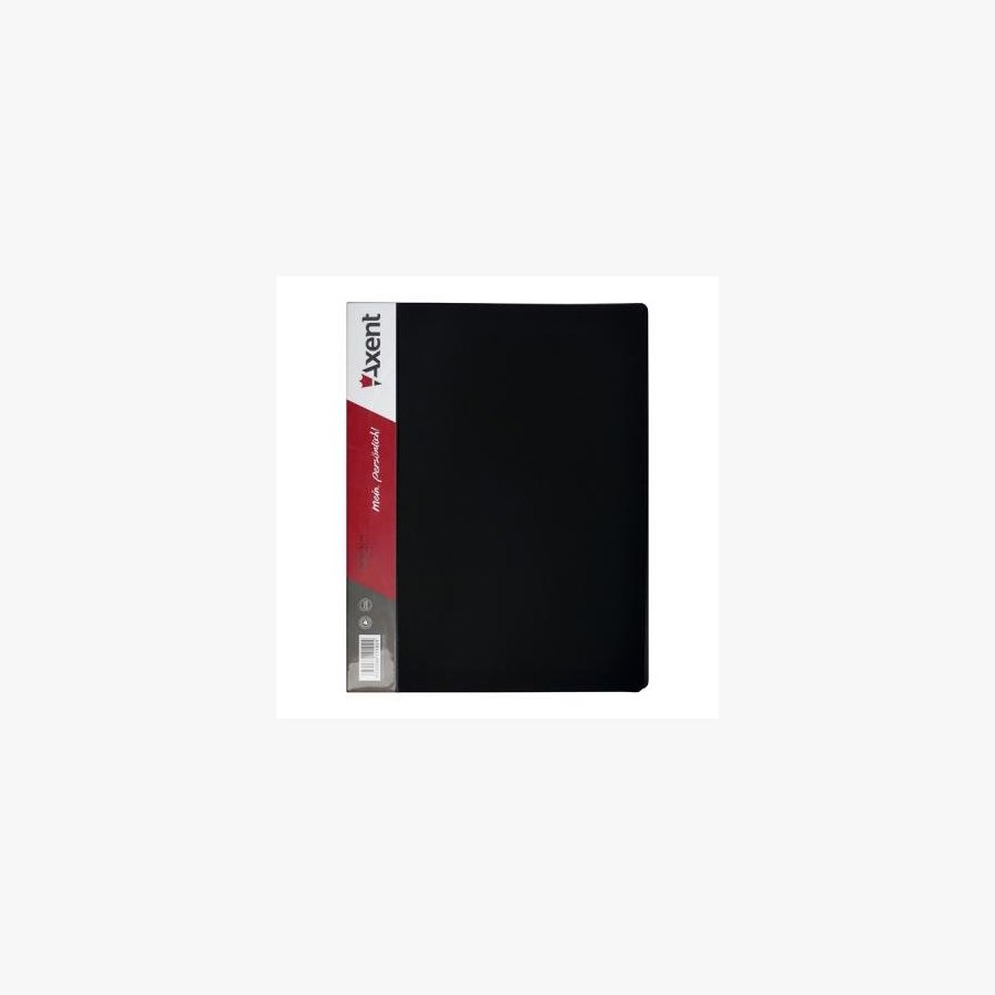 Папка-швидкозшивач Axent А4, black (1304-01-А)