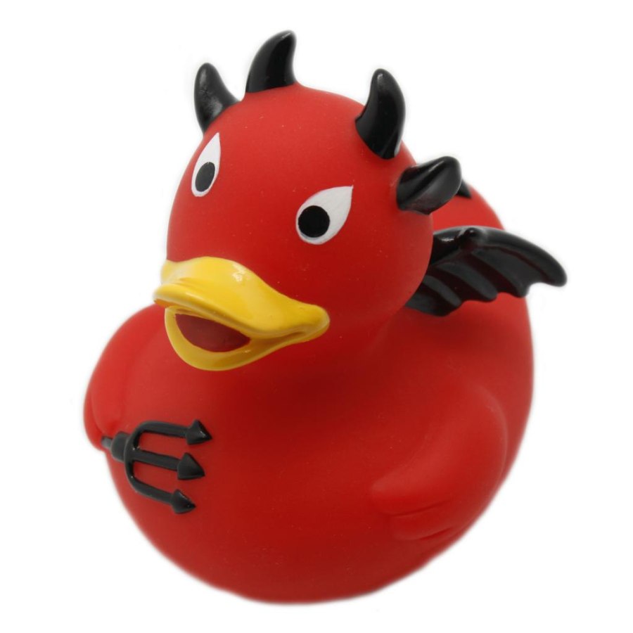 Іграшка для ванної Funny Ducks Чёрт утка (L1829)