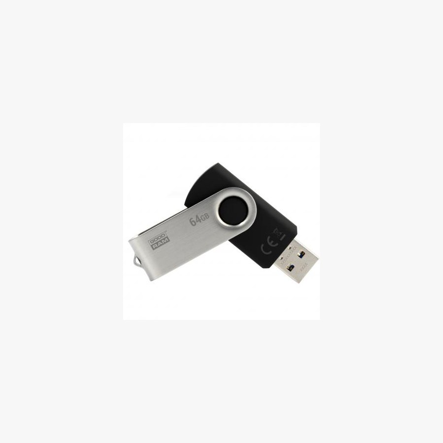USB флеш накопичувач Goodram 64GB Twister Black USB 2.0 (UTS2-0640K0R11)