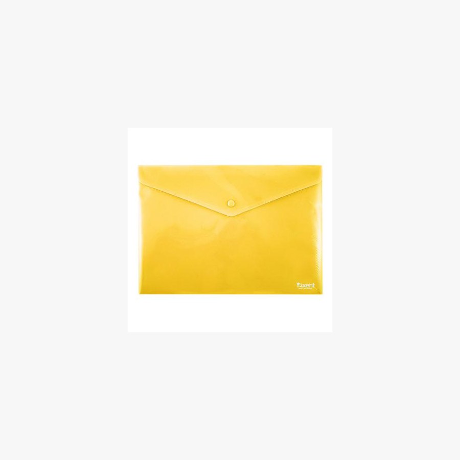 Папка - конверт Axent А4, textured plastic, yellow (1412-26-А)