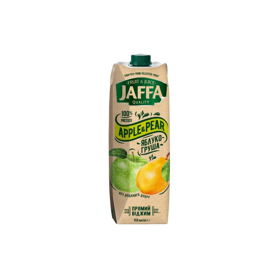 Сік Jaffa Яблучно-грушевий 950 мл (4820192263825)