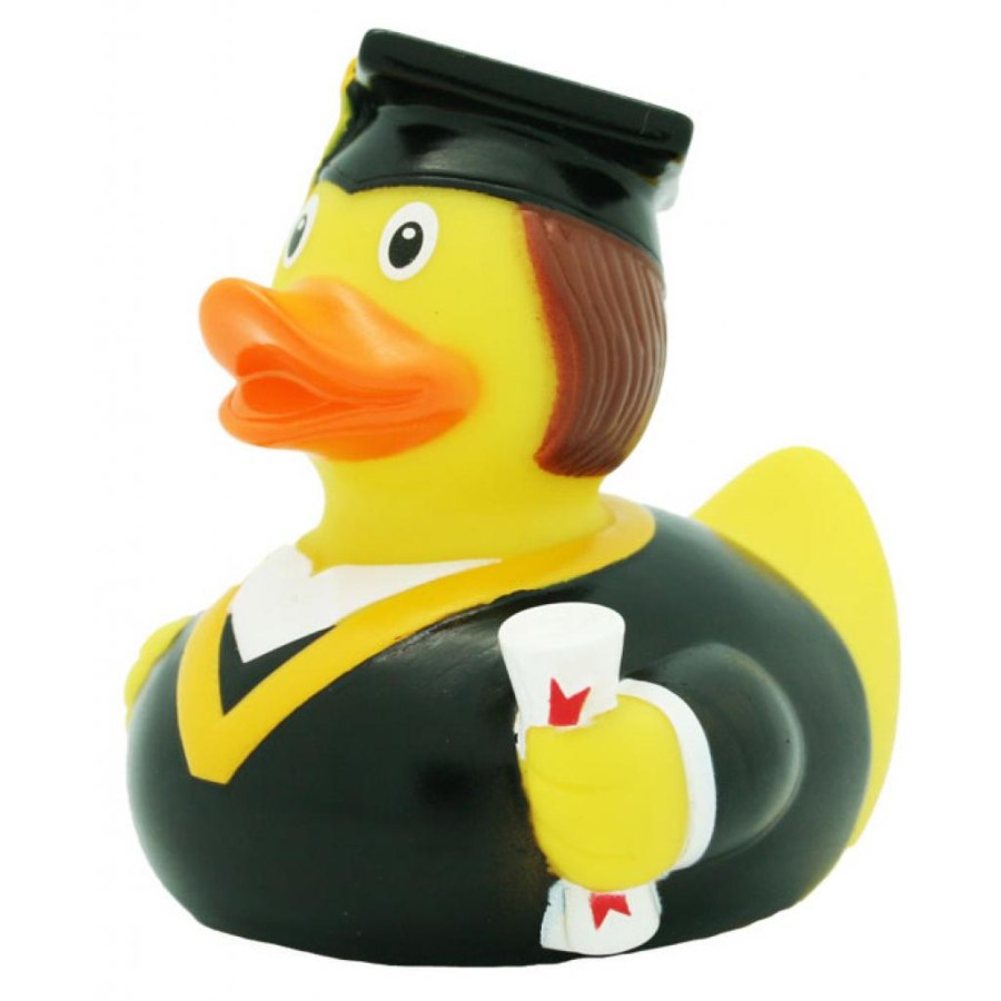 Іграшка для ванної Funny Ducks Выпускник утка (L1887)