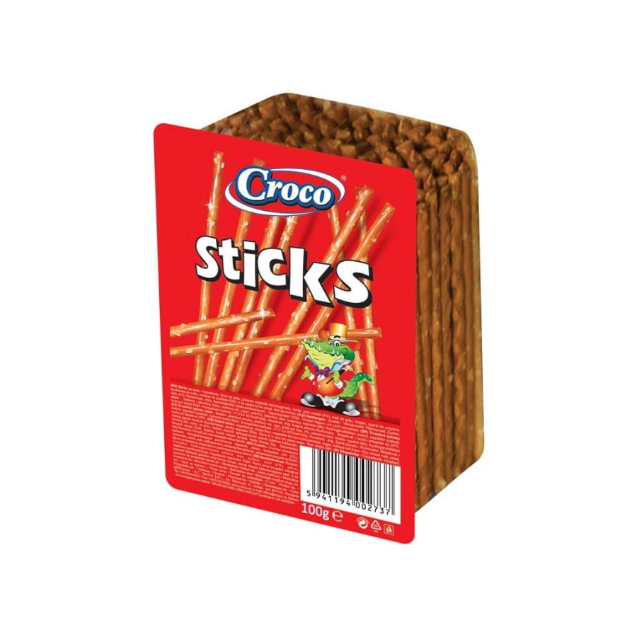 Соломка Croco Sticks солона 100 г (5941194002737)