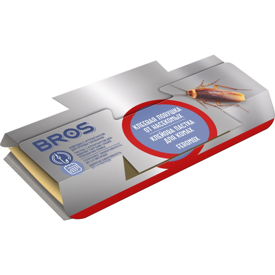 Пастка для тарганів Bros Feromox Standard клейка стрічка (5904517061514)