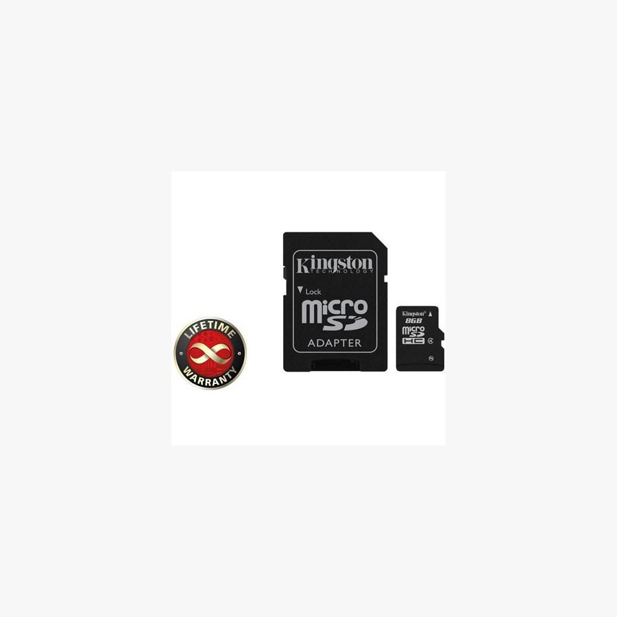 Карта пам'яті Kingston 8Gb microSDHC class 4 (SDC4/8GB)
