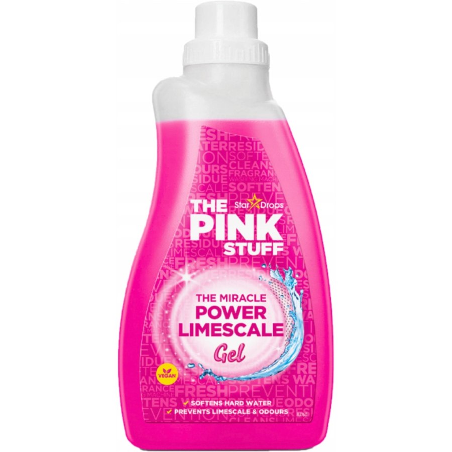 Очищувач для пральних машин The Pink Stuff Гель від накипу 1 л (5060033822760)