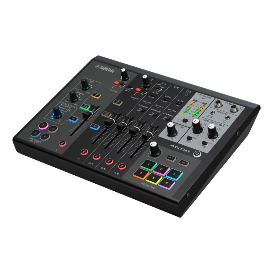Аудіоінтерфейс Yamaha AG08 Black