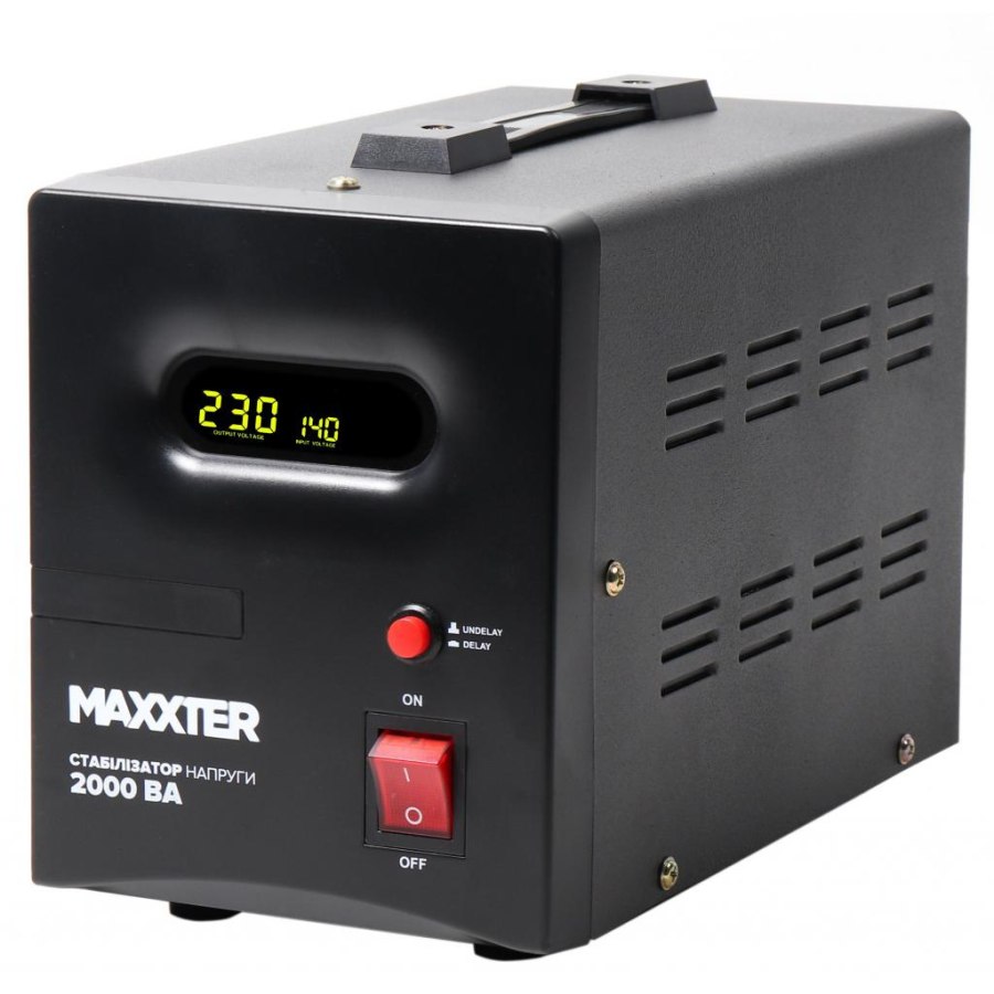 Стабілізатор напруги Maxxter MX-AVR-S2000-01