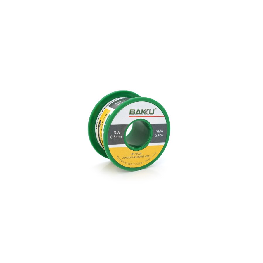Припій для пайки Bakku Solder wire BK10008 DIA 0,8mm (50g) (BK10008)