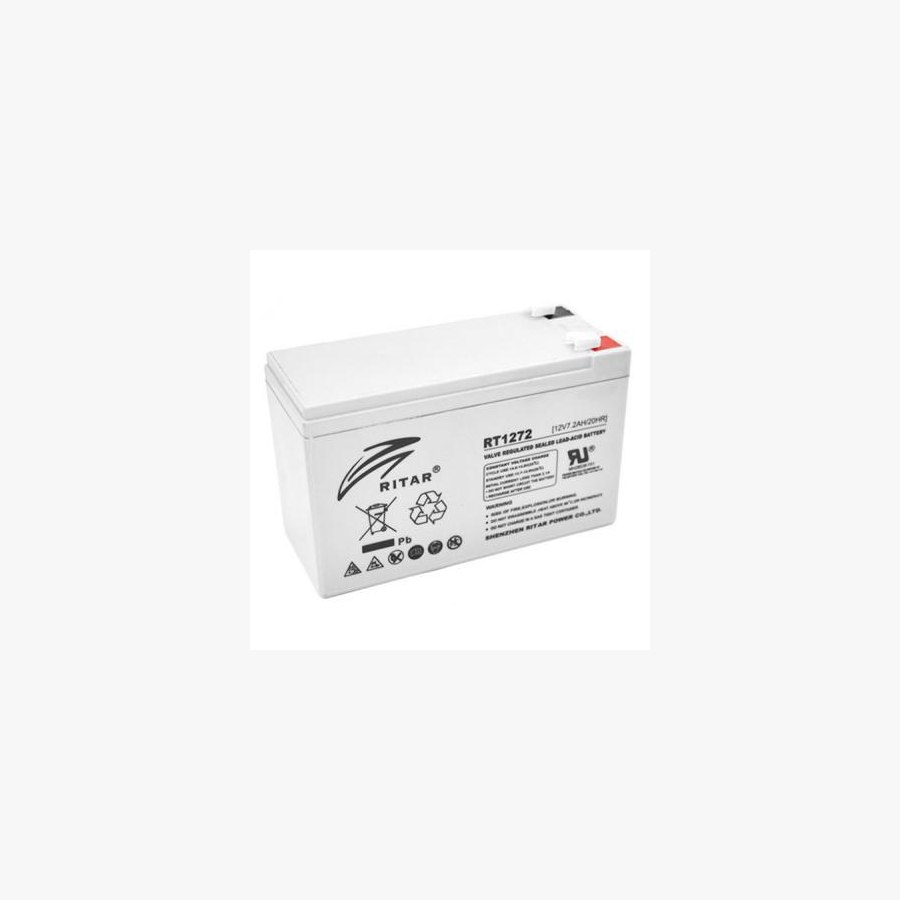 Батарея до ДБЖ Ritar AGM RT1272, 12V-7.2Ah (RT1272)