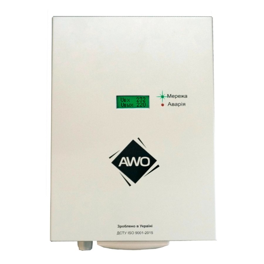 Стабілізатор напруги Awattom 2.2кВт, 1ф (AWATTOM-2.2)