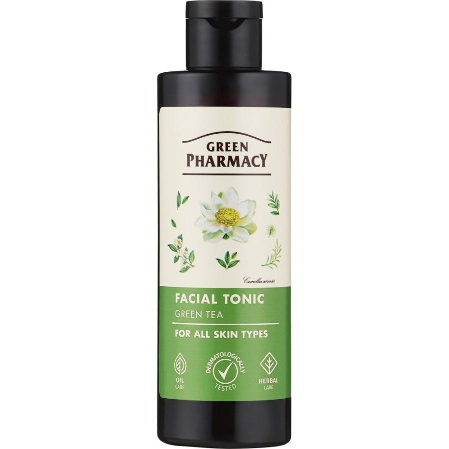 Тонік для обличчя Green Pharmacy Зелений чай 200 мл (4823015929663)