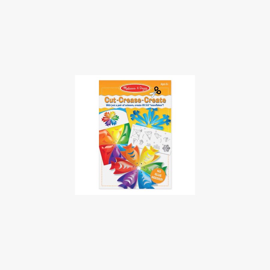 Набір для творчості Melissa&Doug "Создай бумажные снежинки" (MD4230)