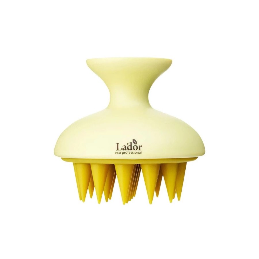 Щітка для волосся La'dor Dermatical Shampoo Brush Для миття волосся Жовта (8809982980087)
